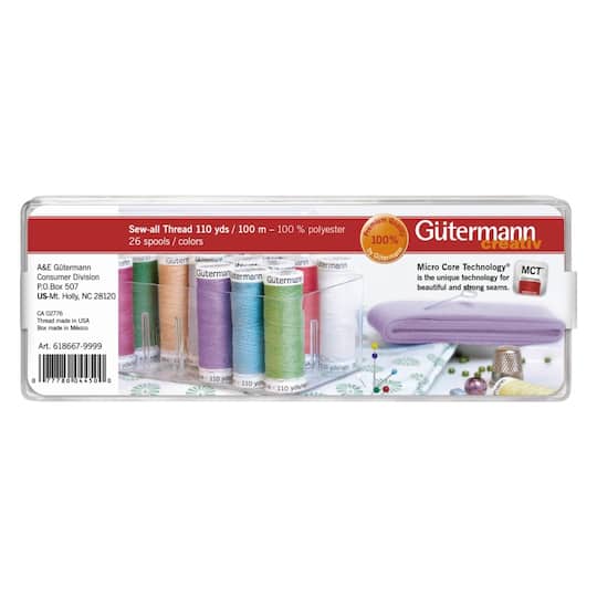 Gütermann 26 Spool Sew-All Box